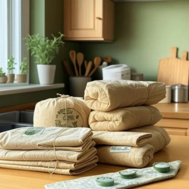 Ekologiczne akcesoria kuchenne z naturalnych materiałów